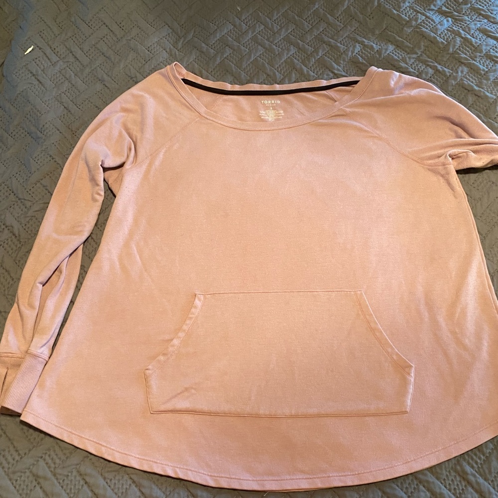 torrid Off Shoulder Active Long Sleeve
